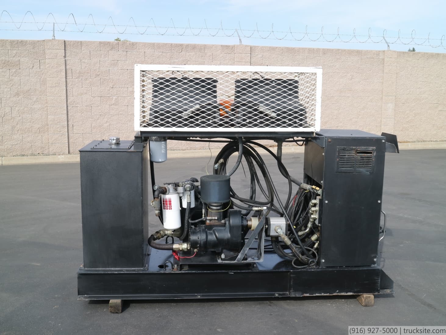 PowerAll 165 CFM Skid Mounted Air Compressor / Generator