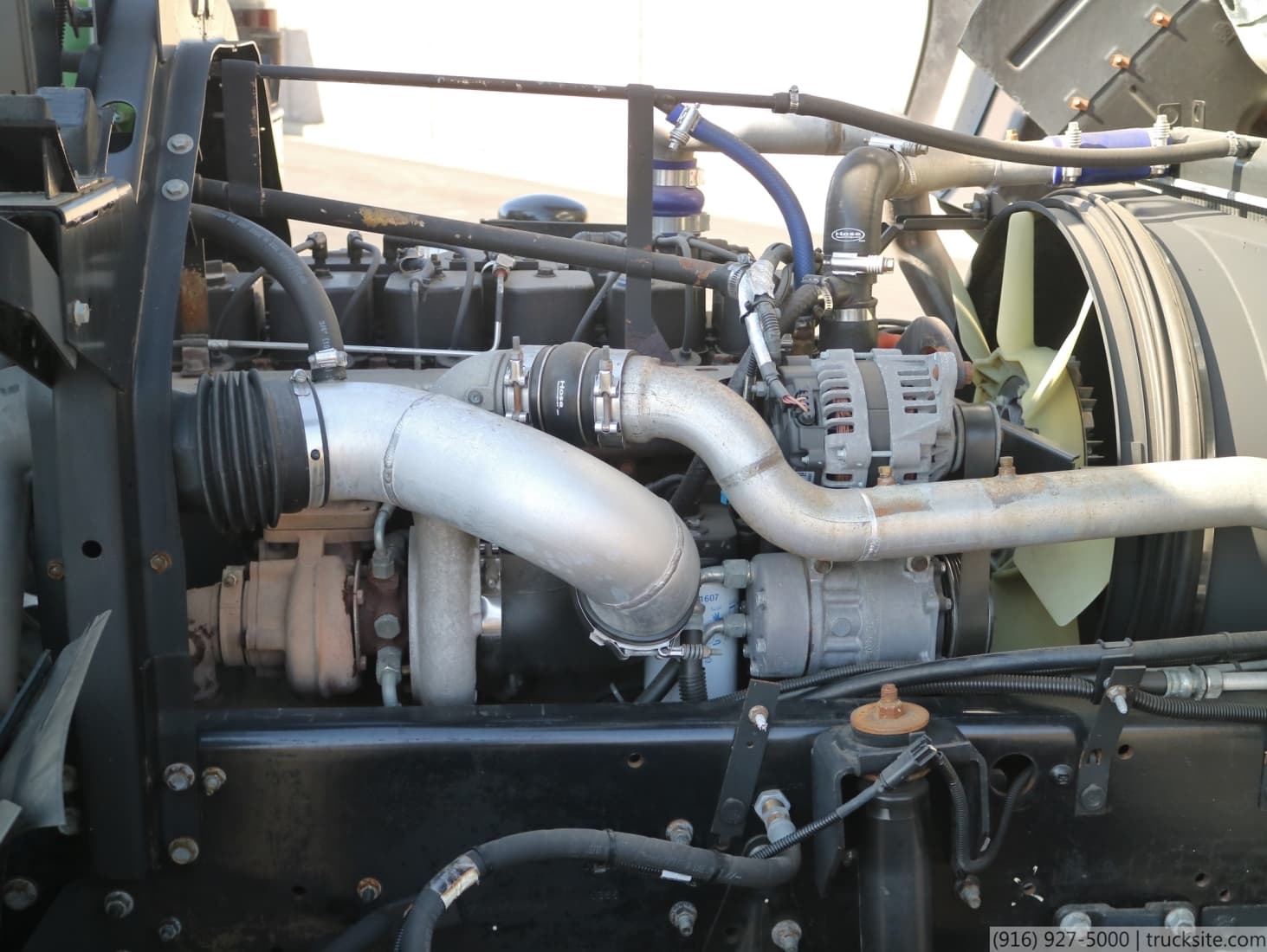 2009 GMC Schwarze A9000 CNG Air Street Sweeper