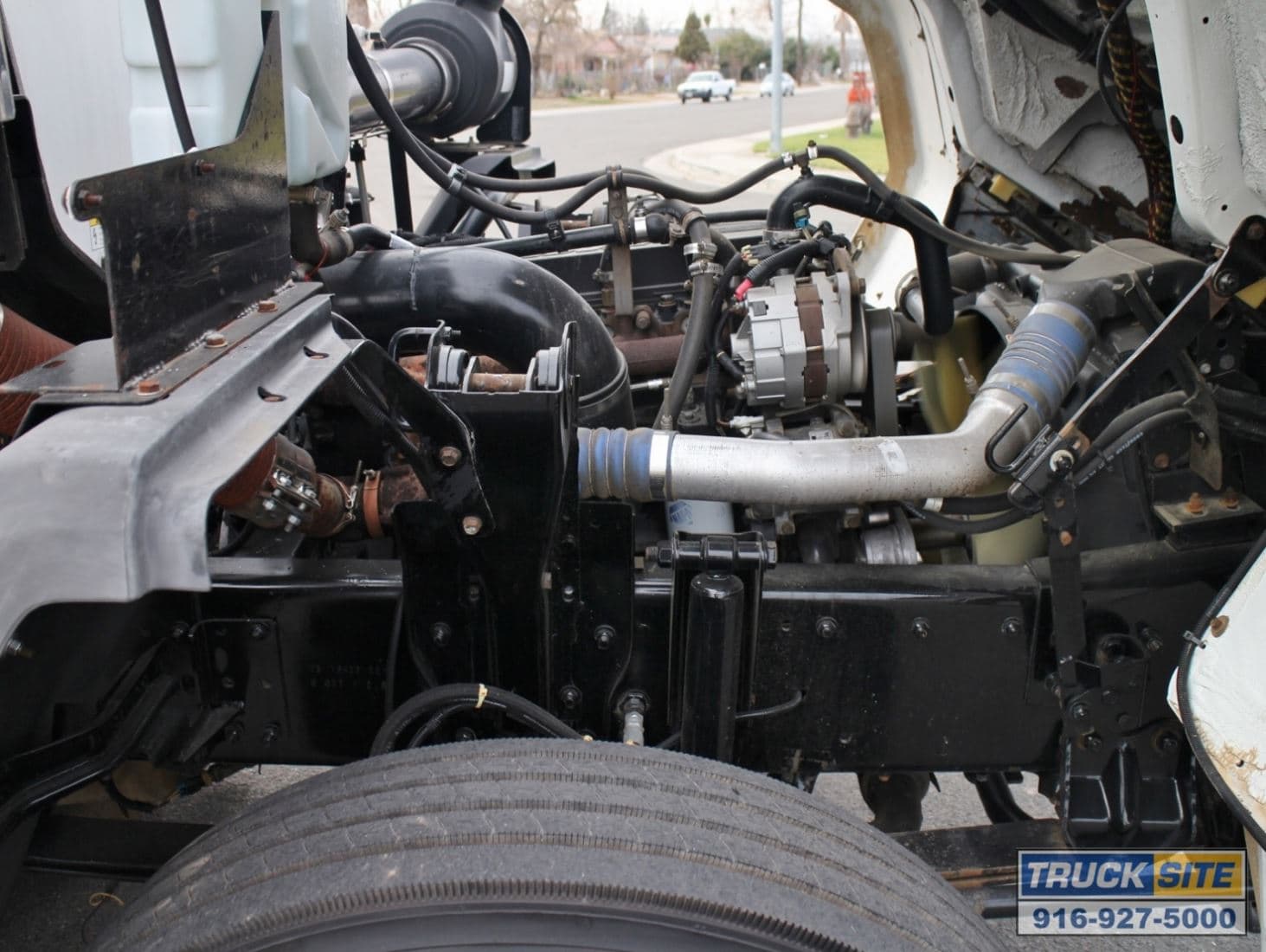 2001 Sterling SC8000 Elgin GeoVac Vacuum Air Street Sweeper