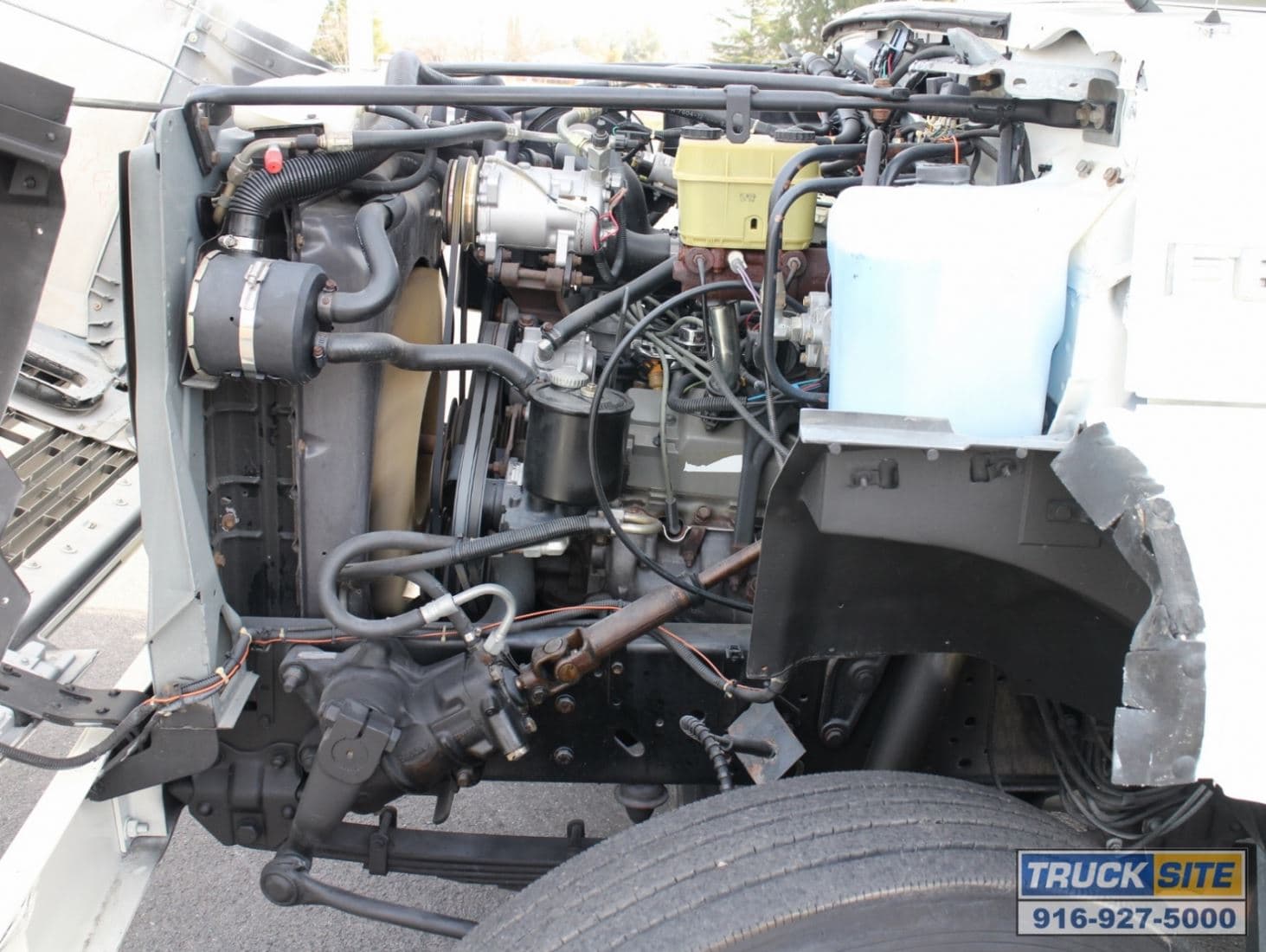 1991 Ford F600 Versalift VST4000I 45' Articulated Bucket Truck