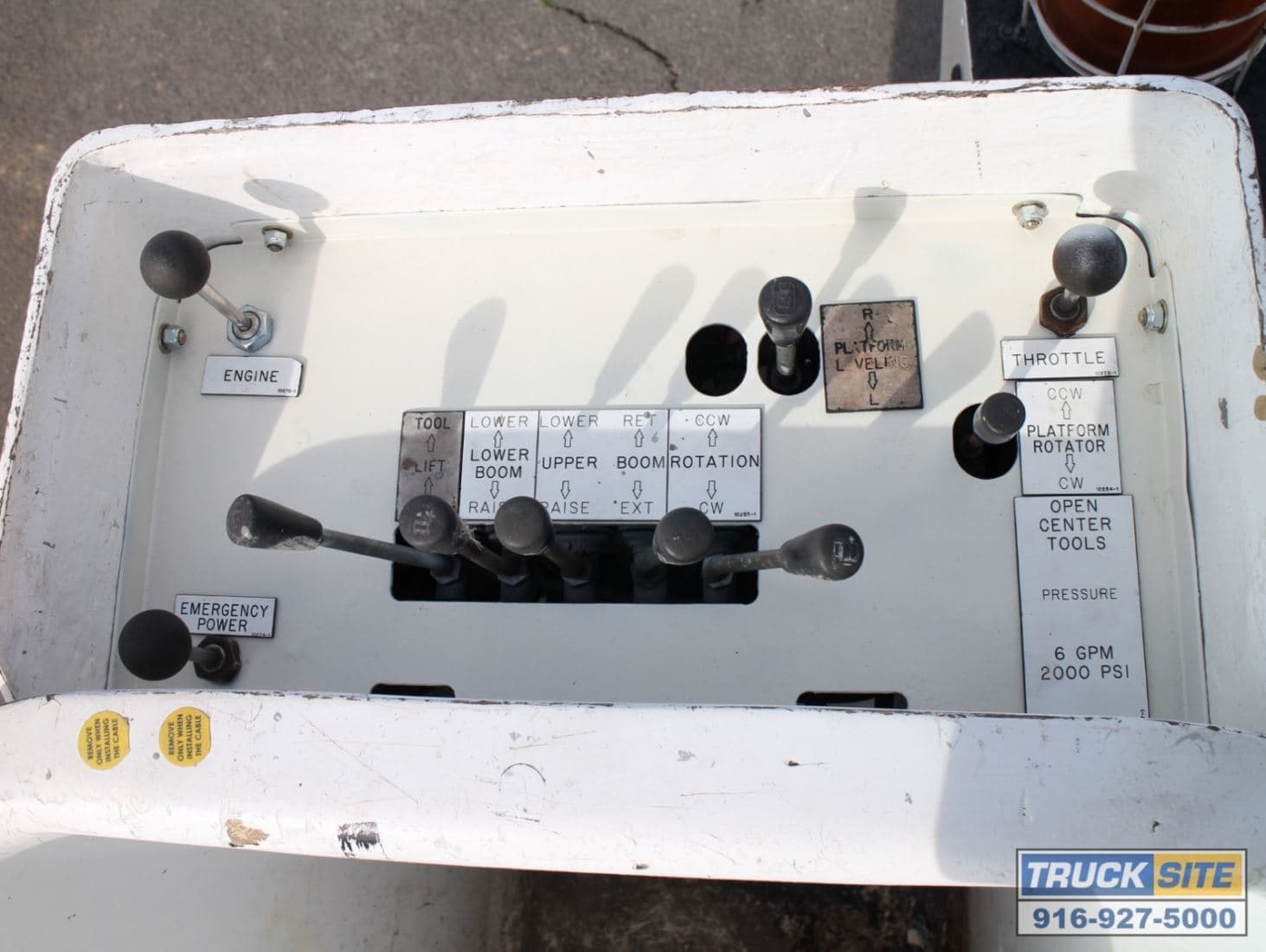 1991 Ford F600 Versalift VST4000I 45' Articulated Bucket Truck