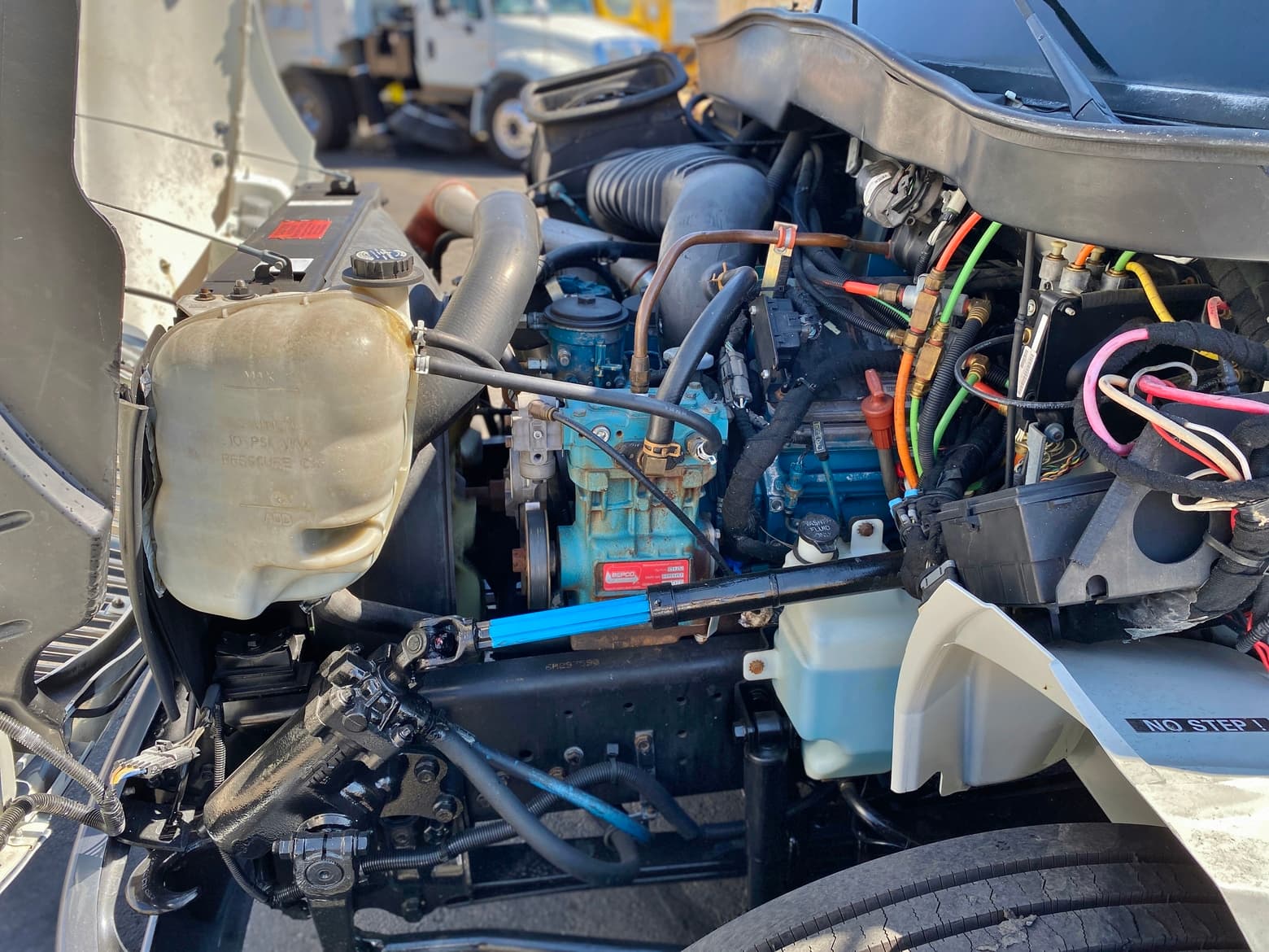 2006 International 4200 Tymco 600 BAH Air Sweeper