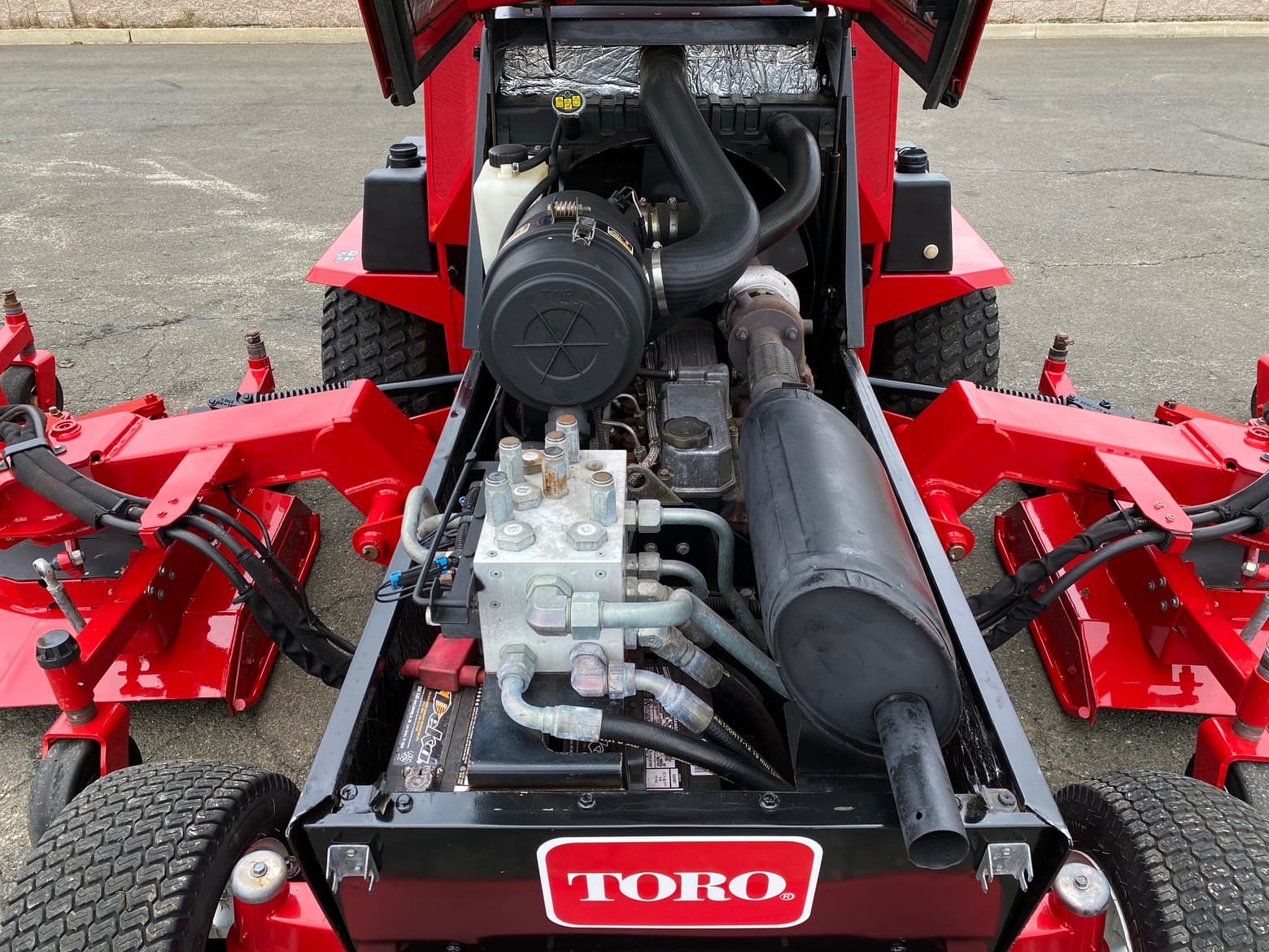 Toro Groundsmaster 580D Diesel Riding Mower