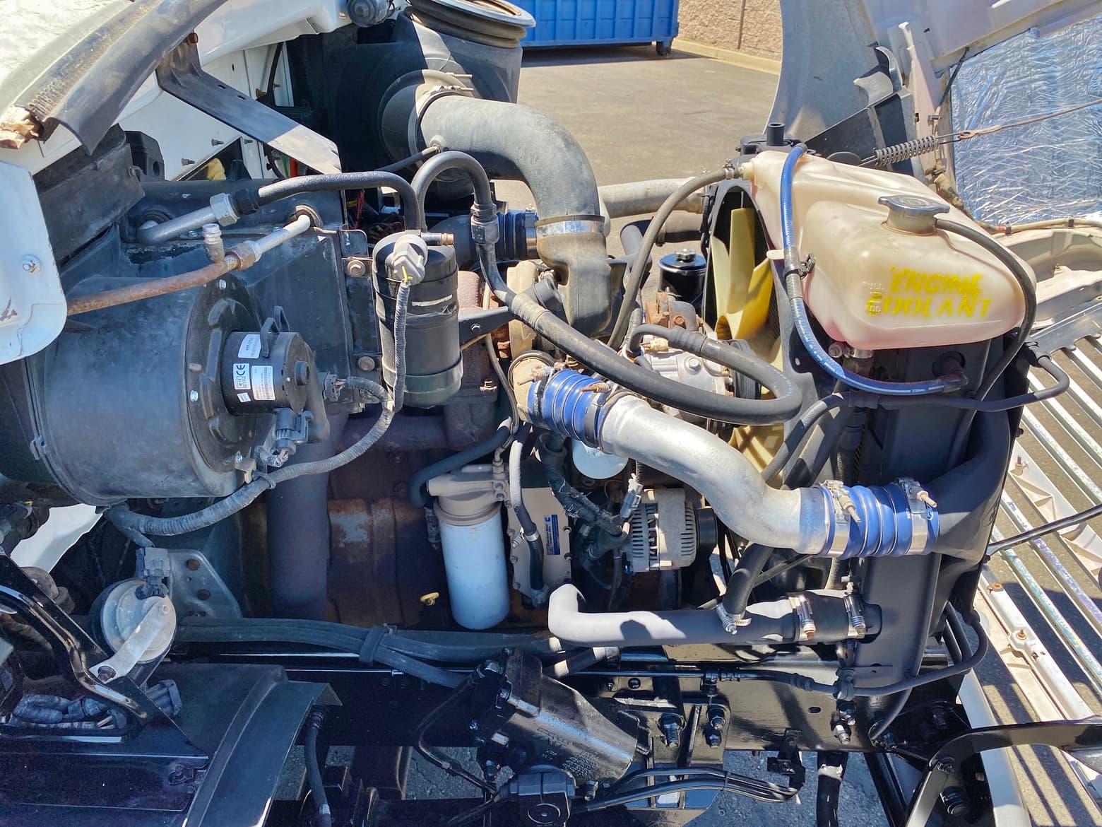 1997 Ford Leach Packmaster 2RII Rear Loader Garbage Truck