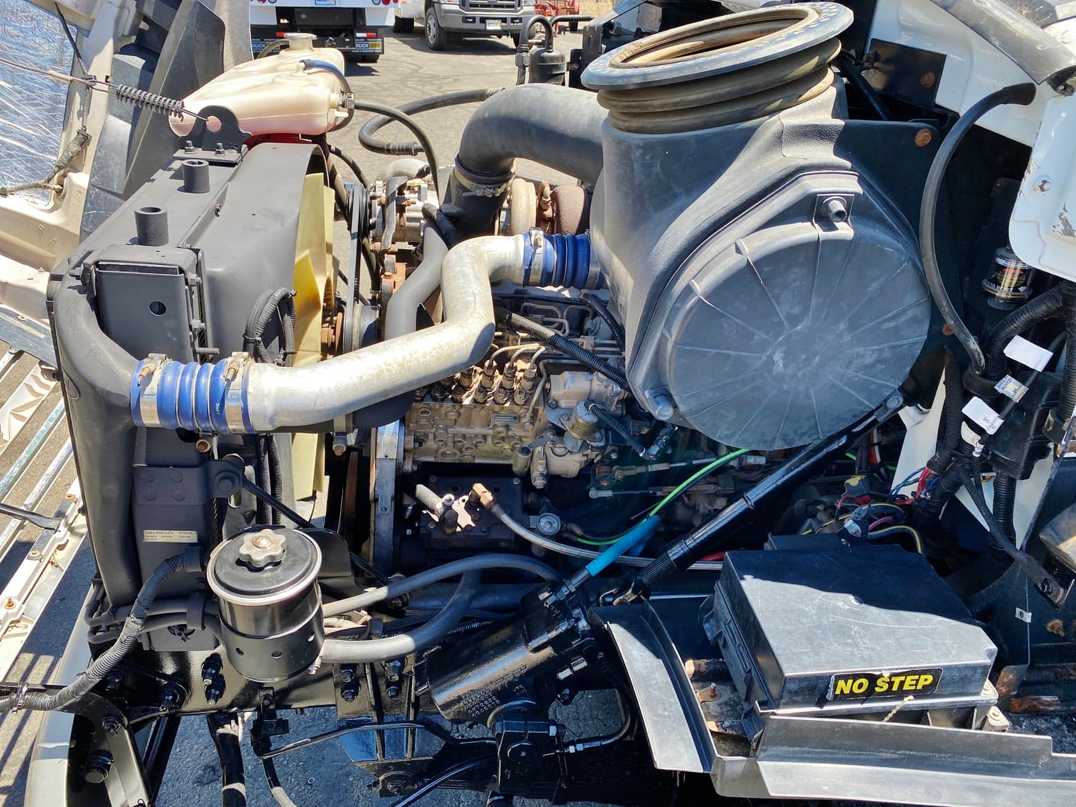 1997 Ford Leach Packmaster 2RII Rear Loader Garbage Truck