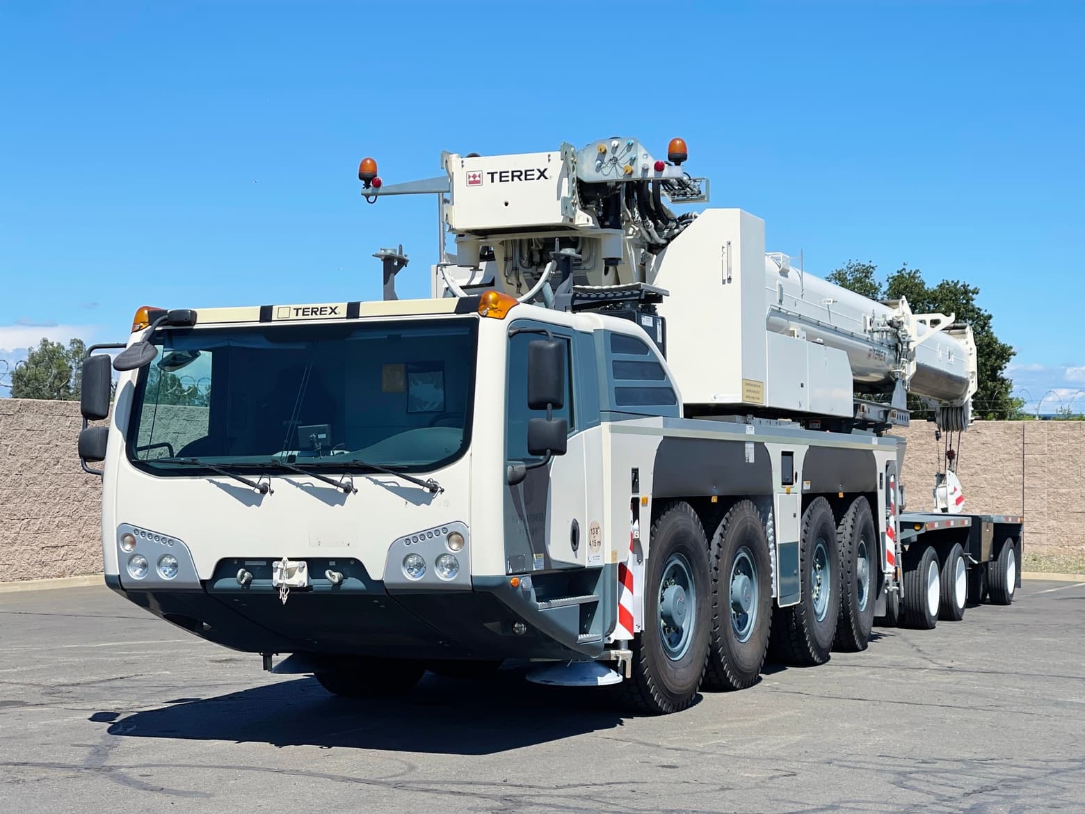 2012 Demag Terex AC100-4L 120 Ton All Terrain Four-Axle Crane