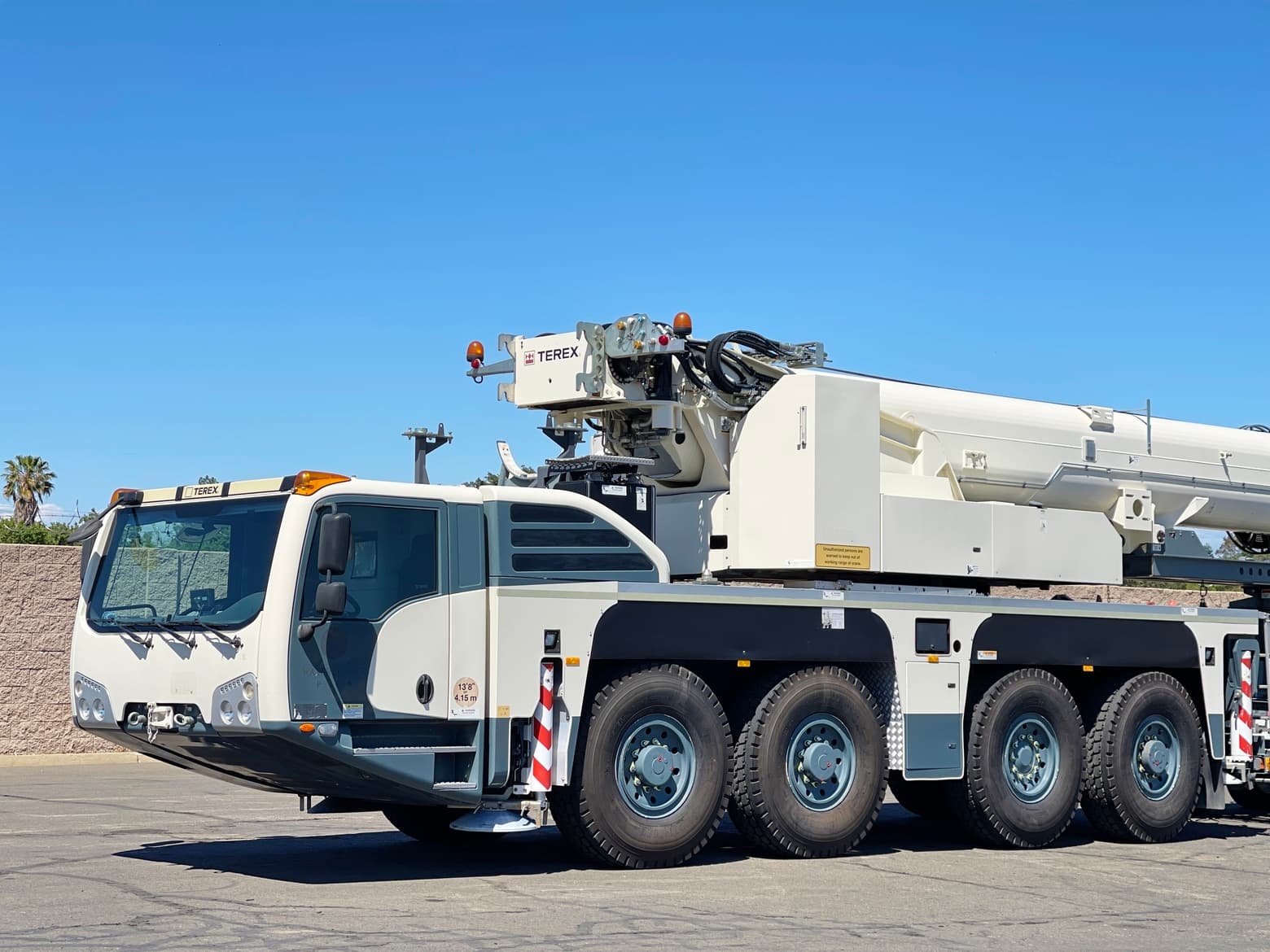 2012 Demag Terex AC100-4L 120 Ton All Terrain Four-Axle Crane