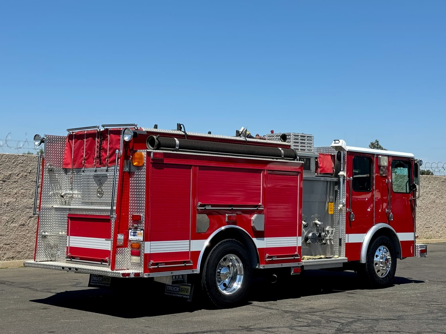 1998 HME West-Mark 500/1260/20 Fire Rescue Pumper