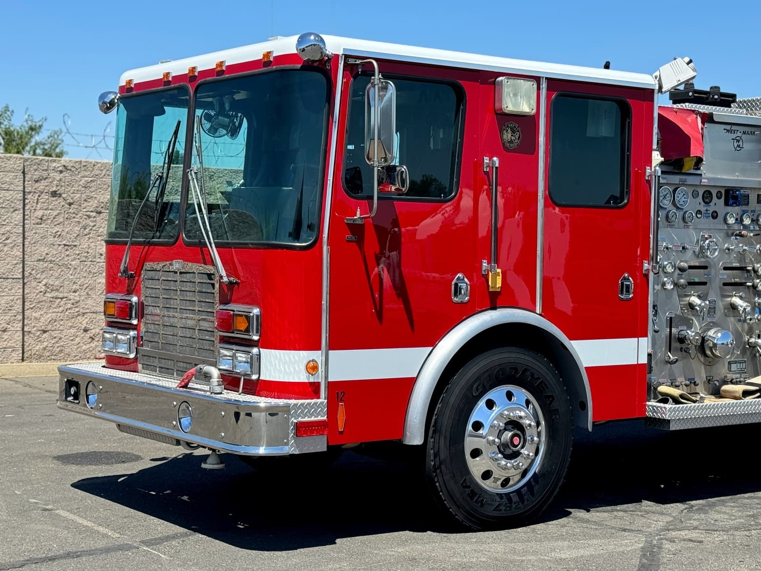 1998 HME West-Mark 500/1260/20 Fire Rescue Pumper