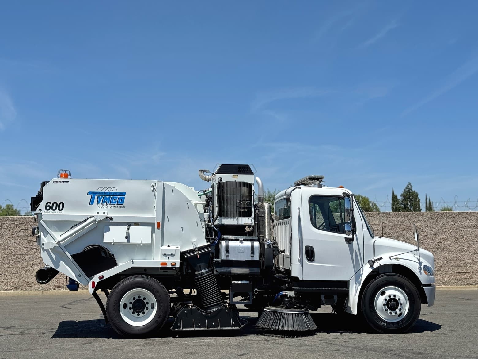 2017 Freightliner M2 Tymco 600 Regenerative Air Street Sweeper
