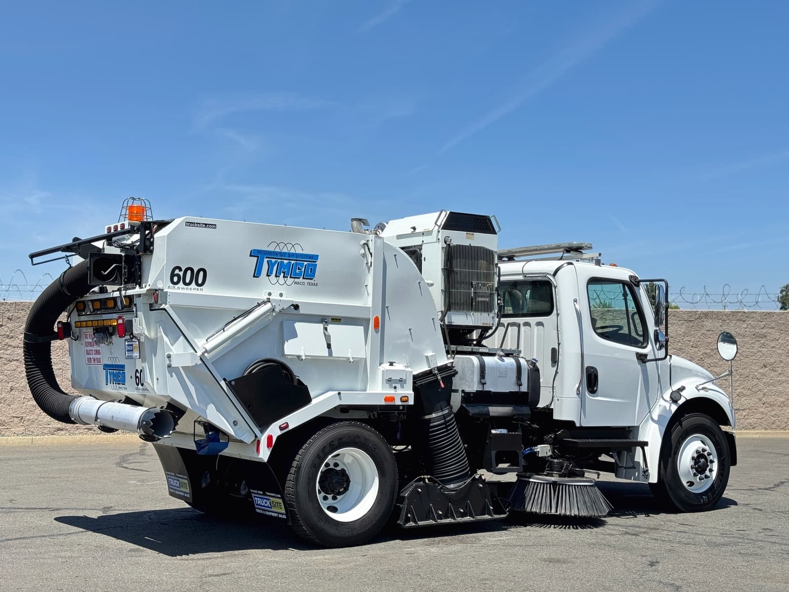 2017 Freightliner M2 Tymco 600 Regenerative Air Street Sweeper