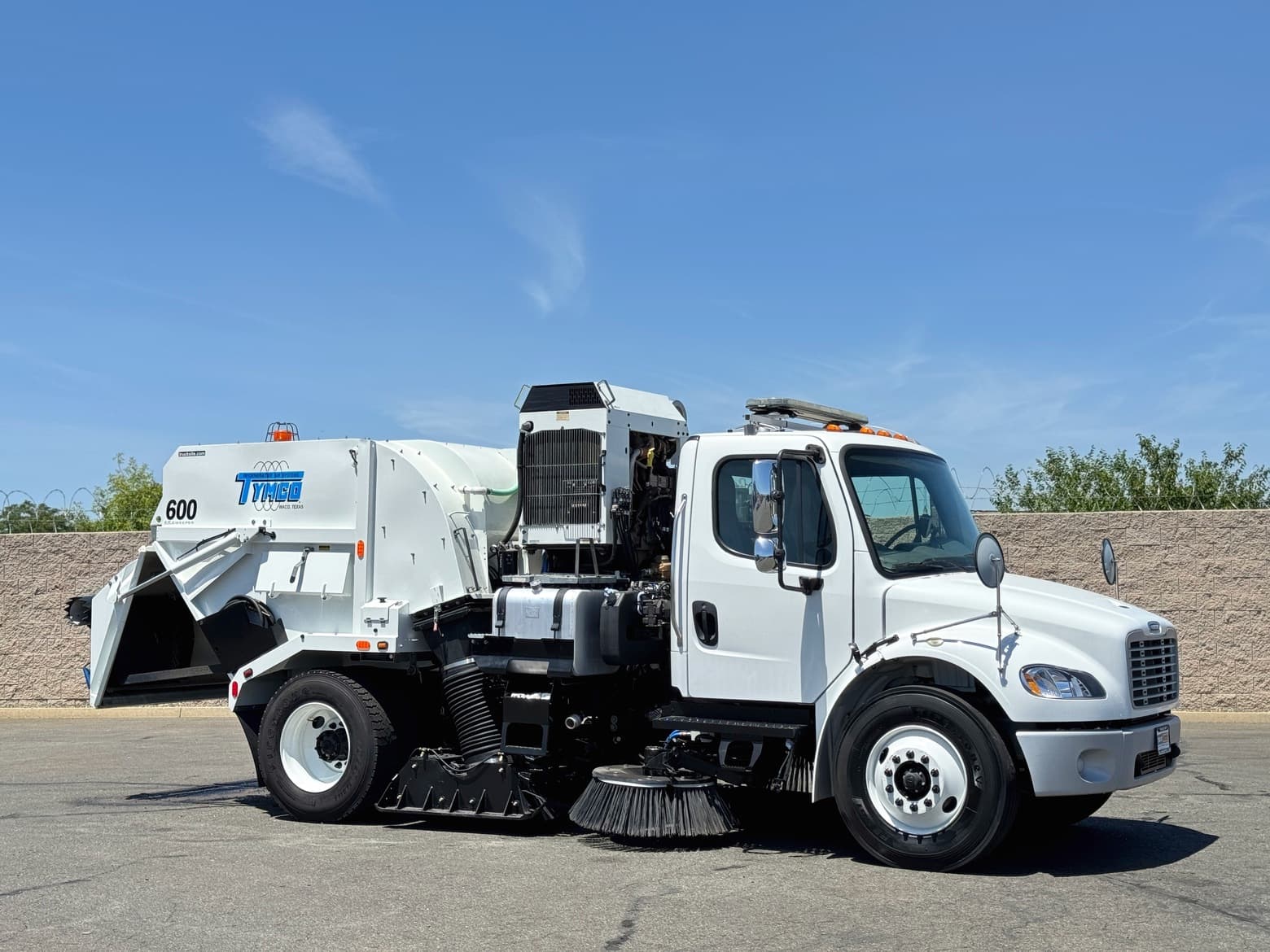 2017 Freightliner M2 Tymco 600 Regenerative Air Street Sweeper