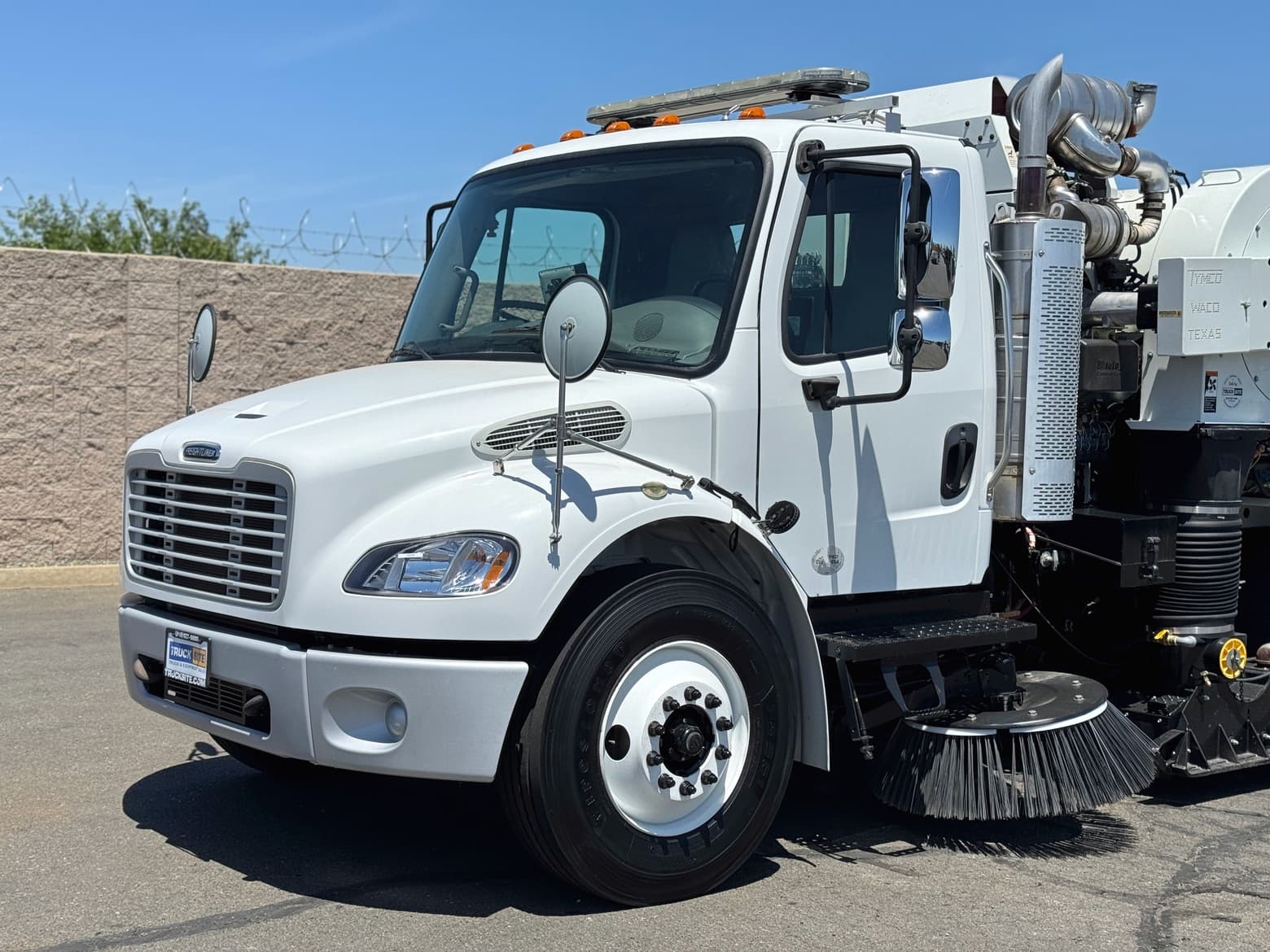2017 Freightliner M2 Tymco 600 Regenerative Air Street Sweeper