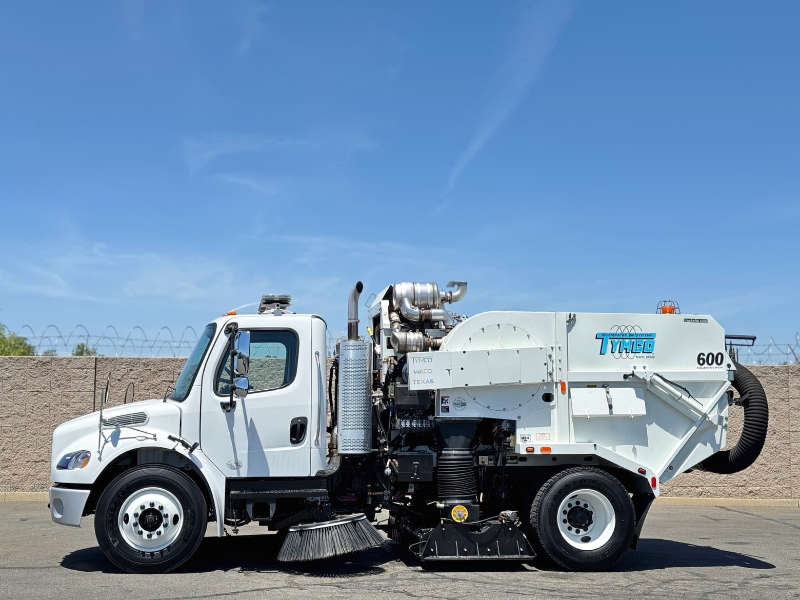2017 Freightliner M2 Tymco 600 Regenerative Air Street Sweeper