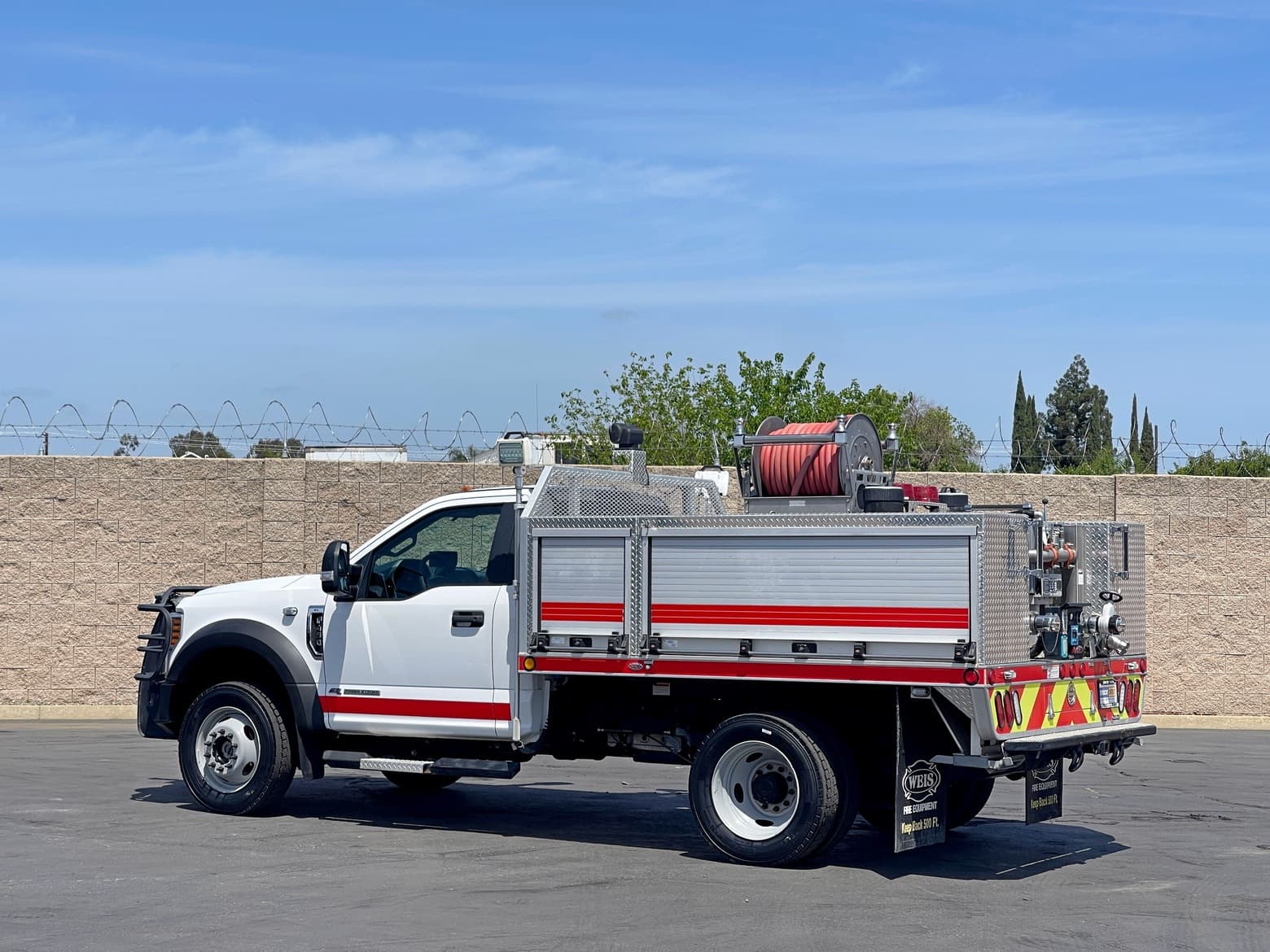 2018 Ford F450 4x4 Weis Fire Quick Attack