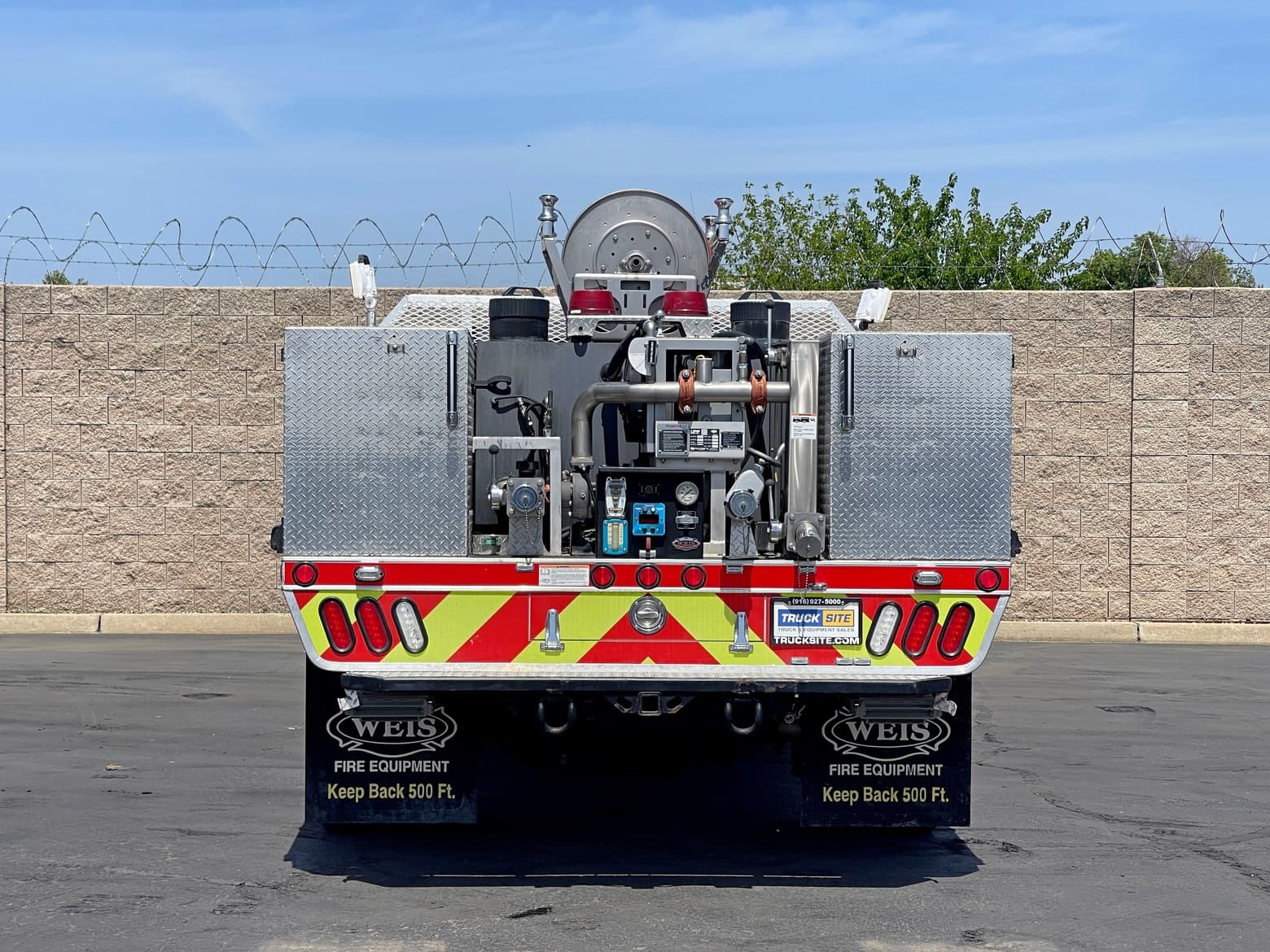 2018 Ford F450 4x4 Weis Fire Quick Attack