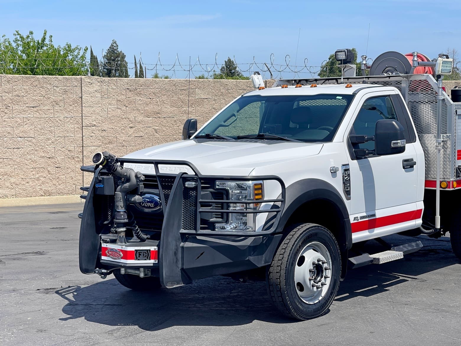 2018 Ford F450 4x4 Weis Fire Quick Attack