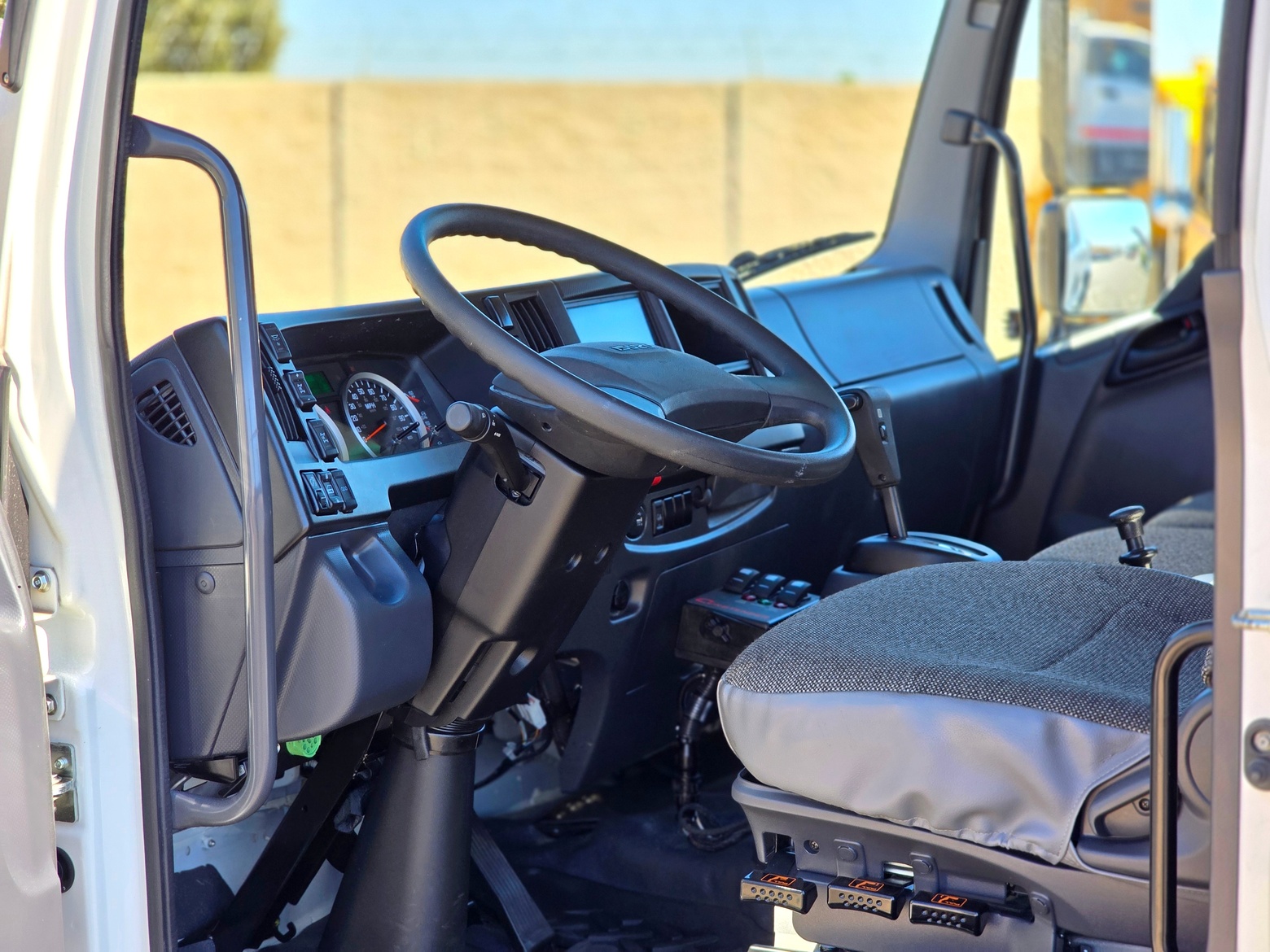 2023 Isuzu FTR Curbtender Quantum 10 YD Rear Load Garbage Truck