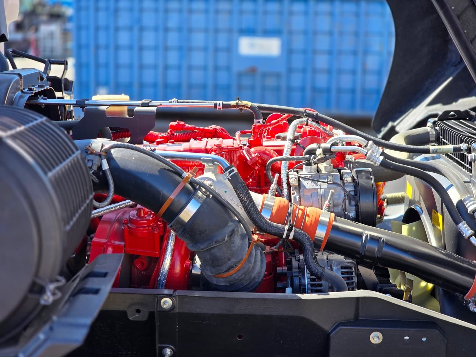 2023 Isuzu FTR Curbtender Quantum 10 YD Rear Load Garbage Truck