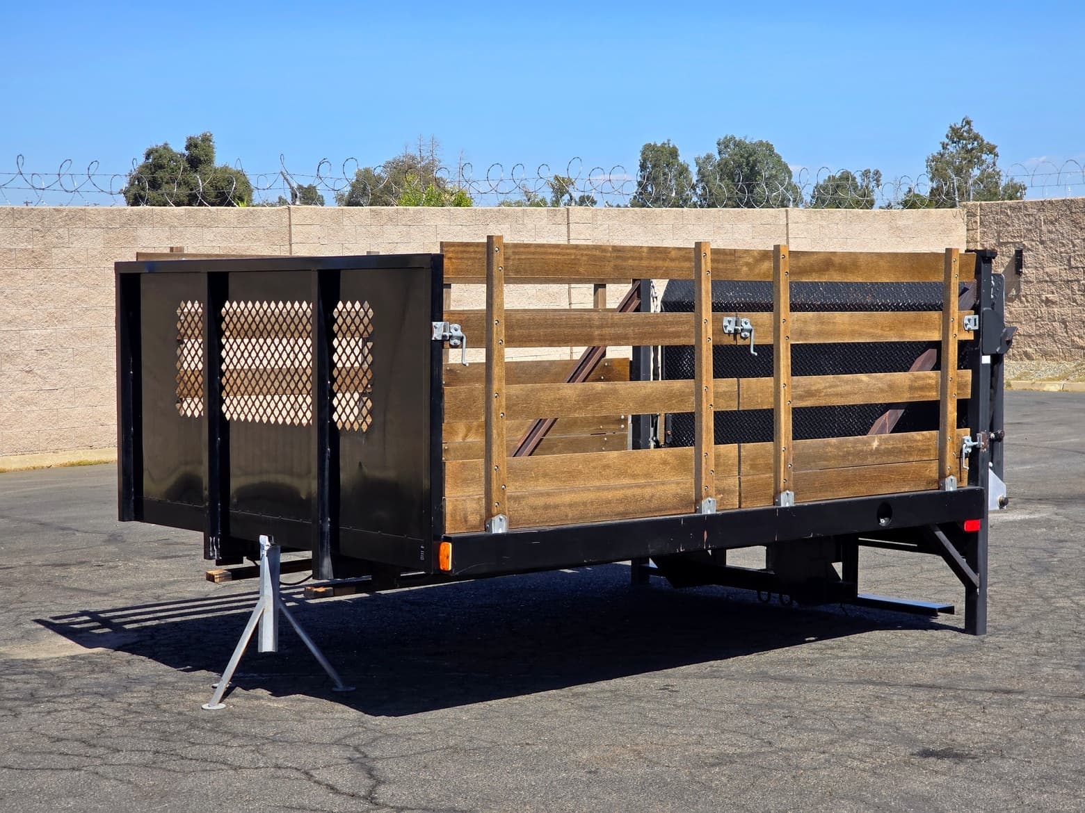 Harbor Truck Bodies 10' Stake Bed with Liftgate For Sale