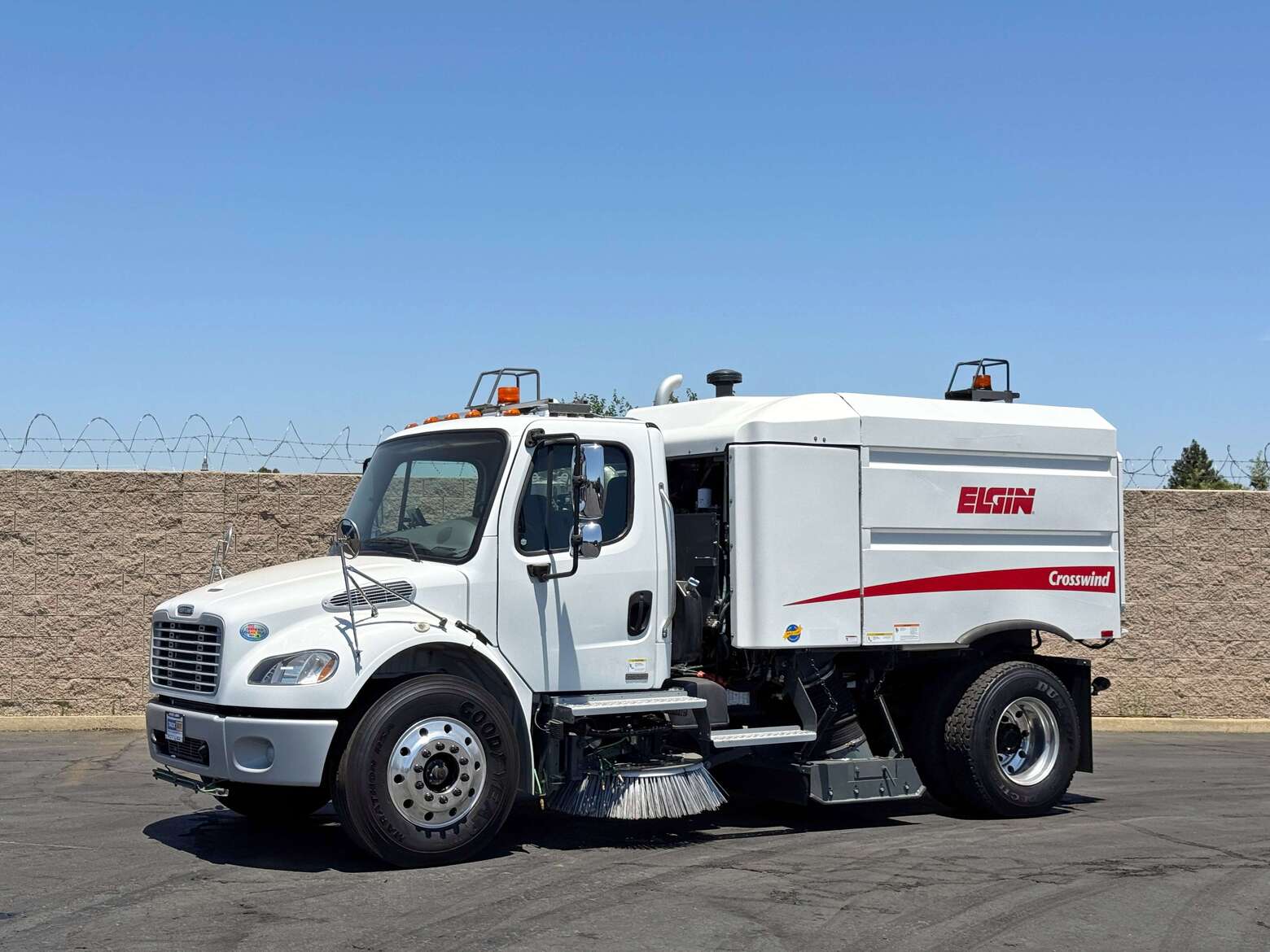 2012 Freightliner M2 Elgin Crosswind Air Sweeper