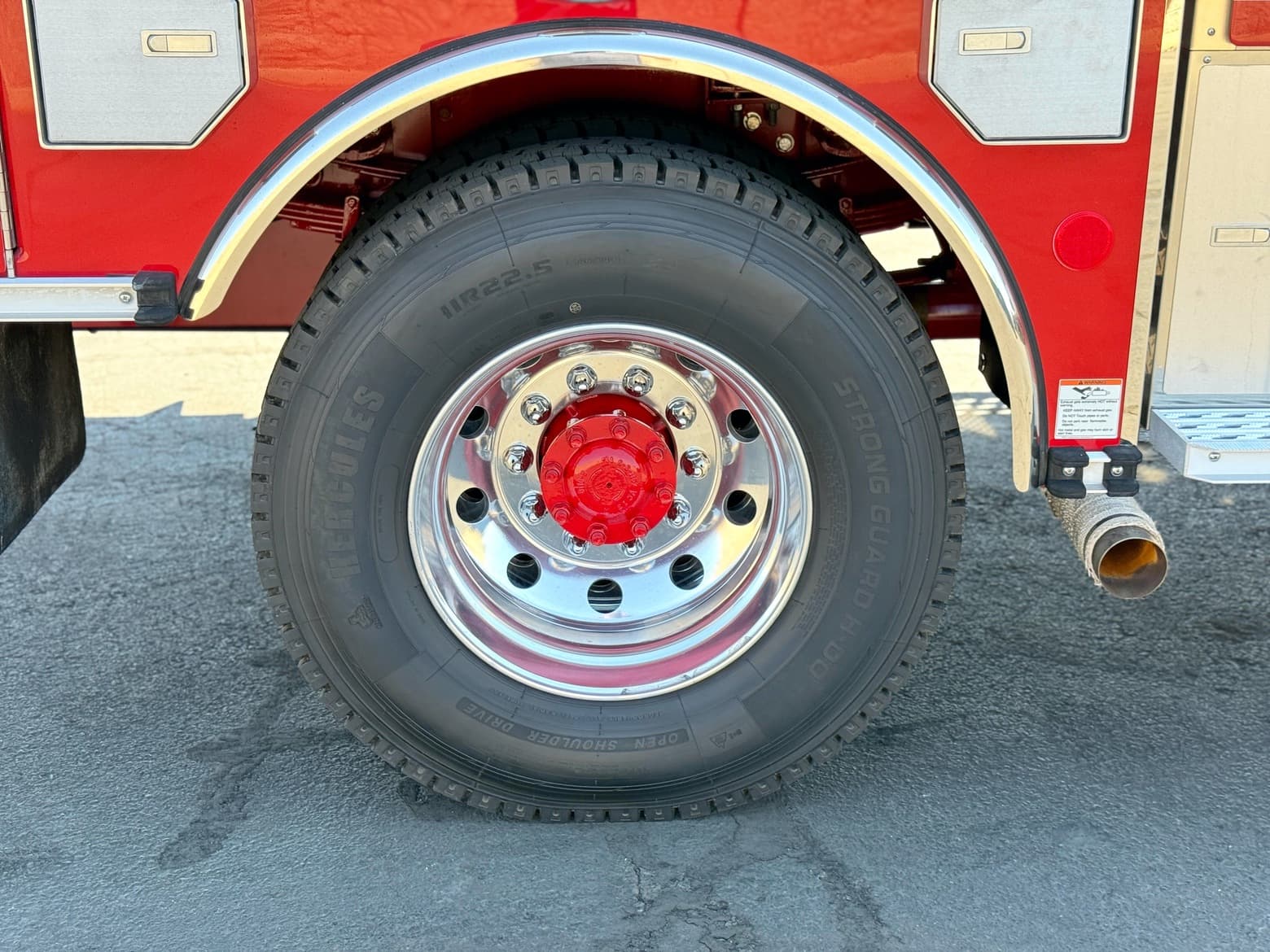 2021 International HV507 4x4 BME Model 34 Fire Pumper