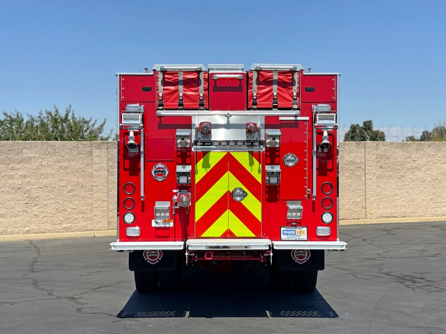 2021 International HV507 4x4 BME Model 34 Fire Pumper