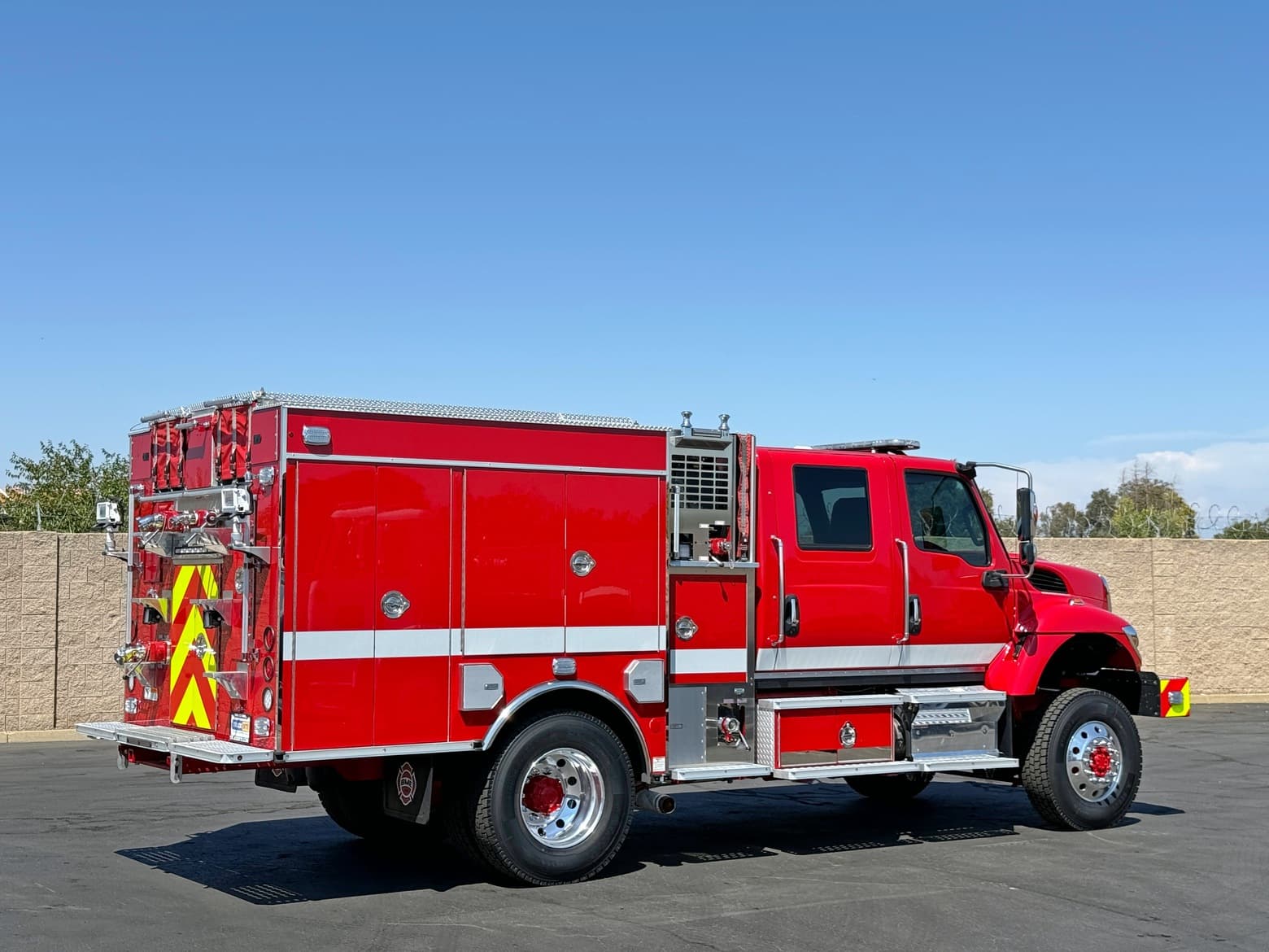 2021 International HV507 4x4 BME Model 34 Fire Pumper
