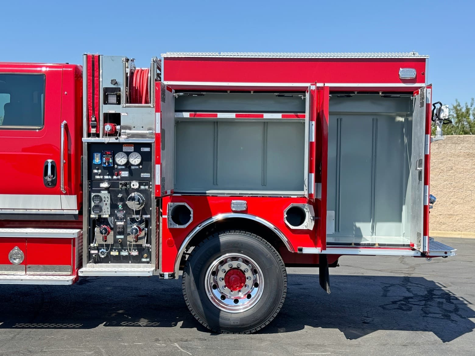 2021 International HV507 4x4 BME Model 34 Fire Pumper