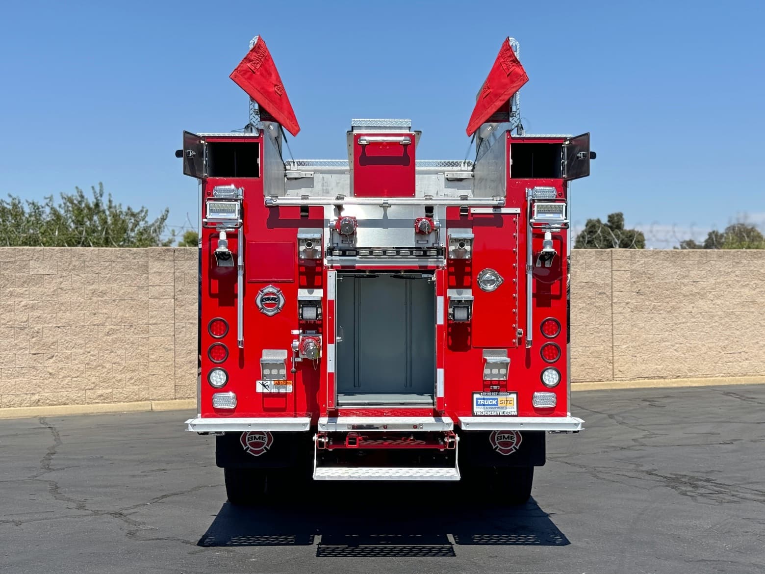 2021 International HV507 4x4 BME Model 34 Fire Pumper