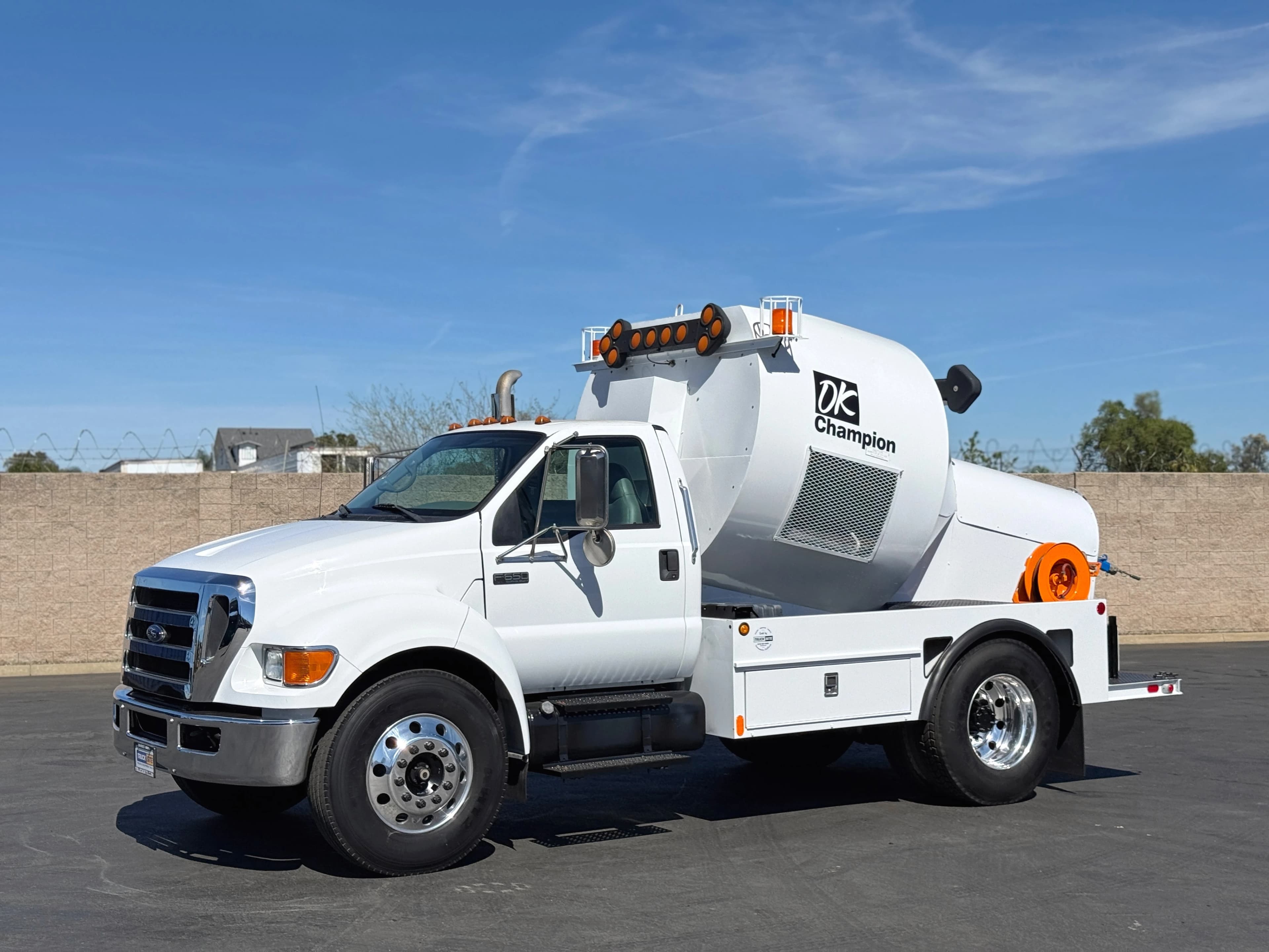 2008 Ford F650 OK Champion OKC S660 Power Rodder Truck