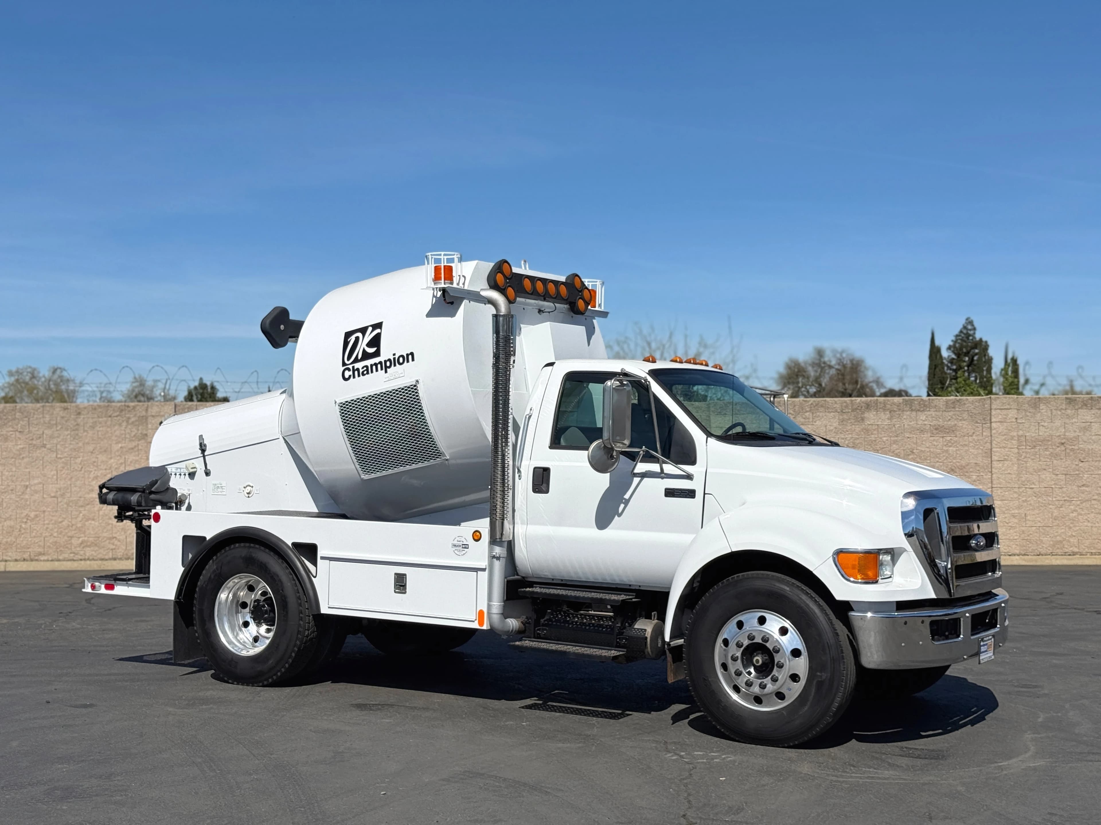 2008 Ford F650 OK Champion OKC S660 Power Rodder Truck
