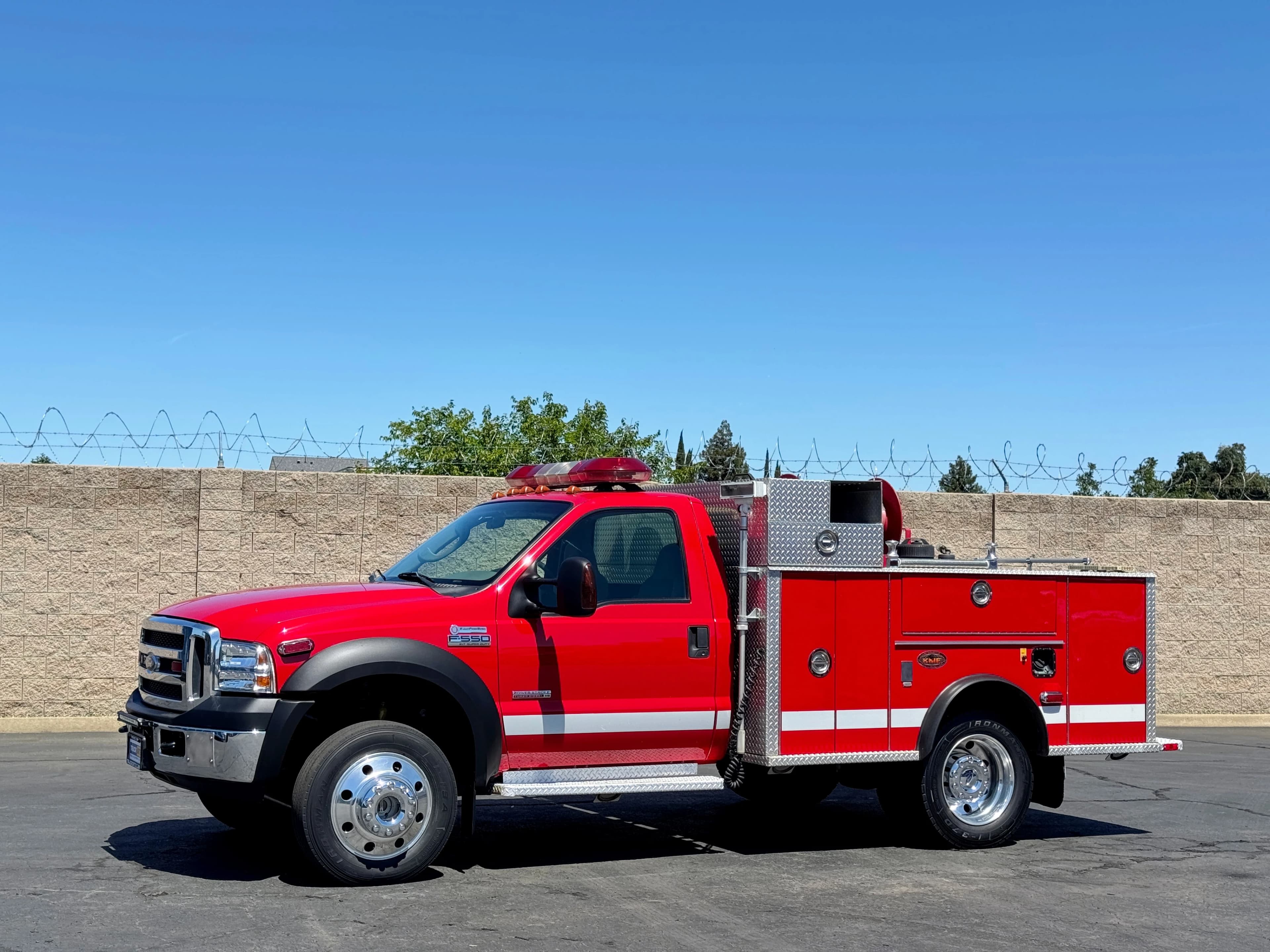 2007 Ford F550 4x4 KME Type 6 Brush Truck