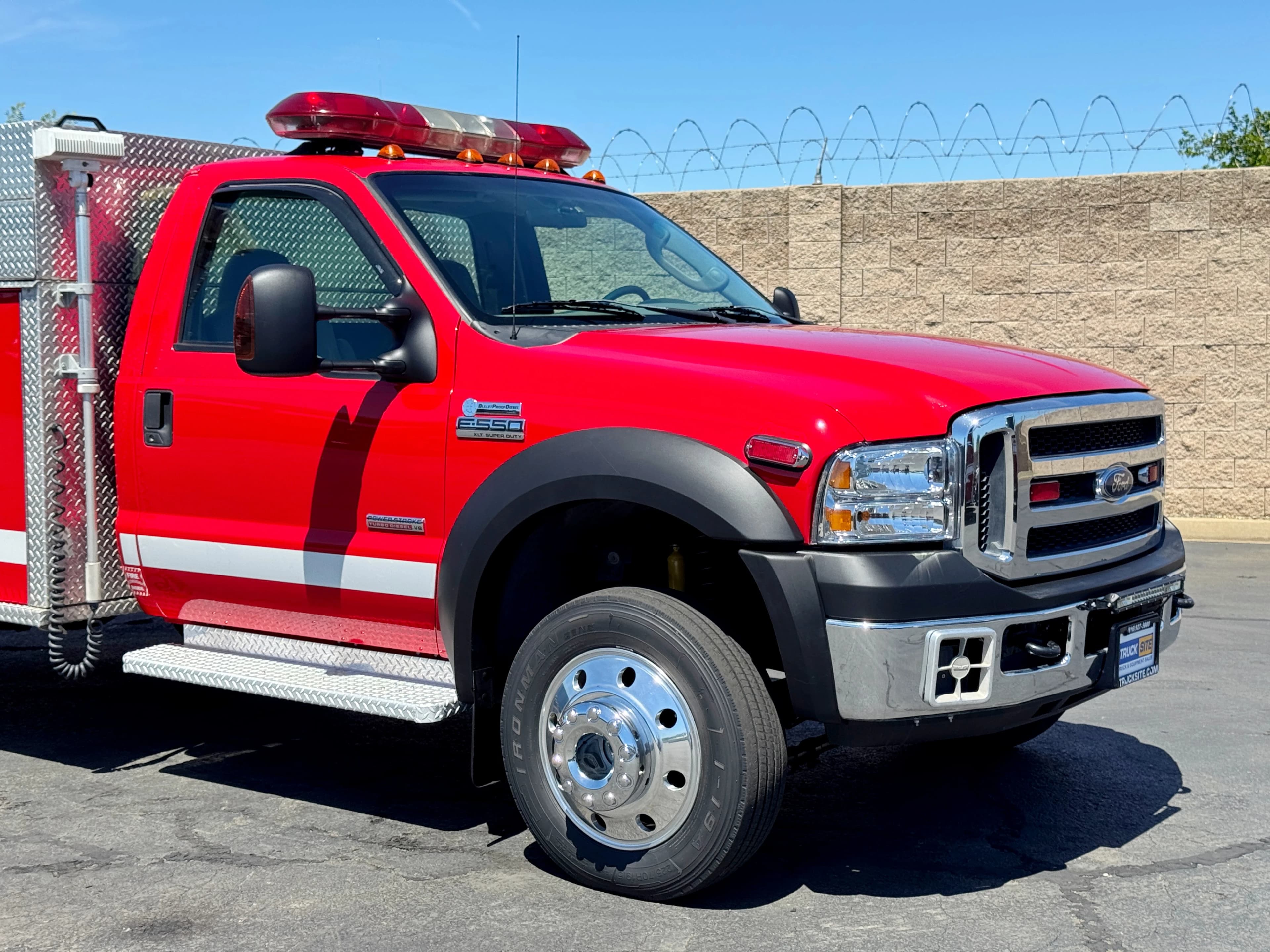 2007 Ford F550 4x4 KME Type 6 Brush Truck