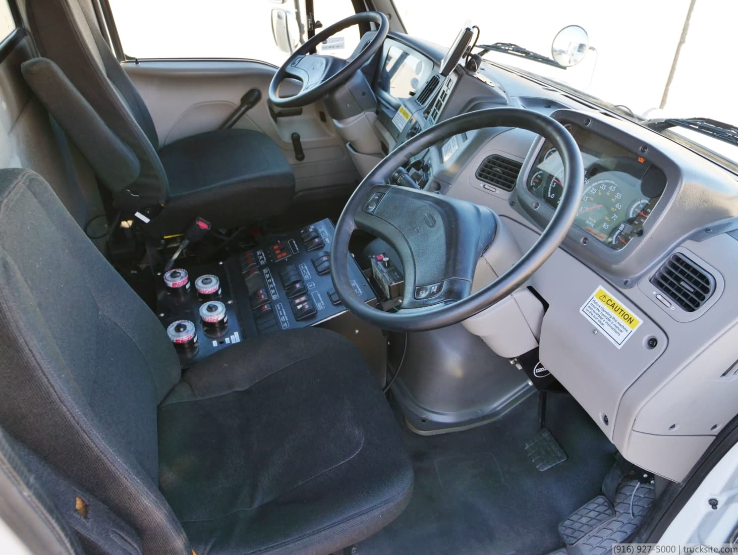 2009 Sterling Acterra Elgin Broom Bear CNG Street Sweeper