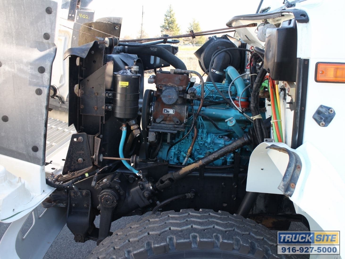 1990 International 4900 Heil 4000 16 Yard Rear Loader