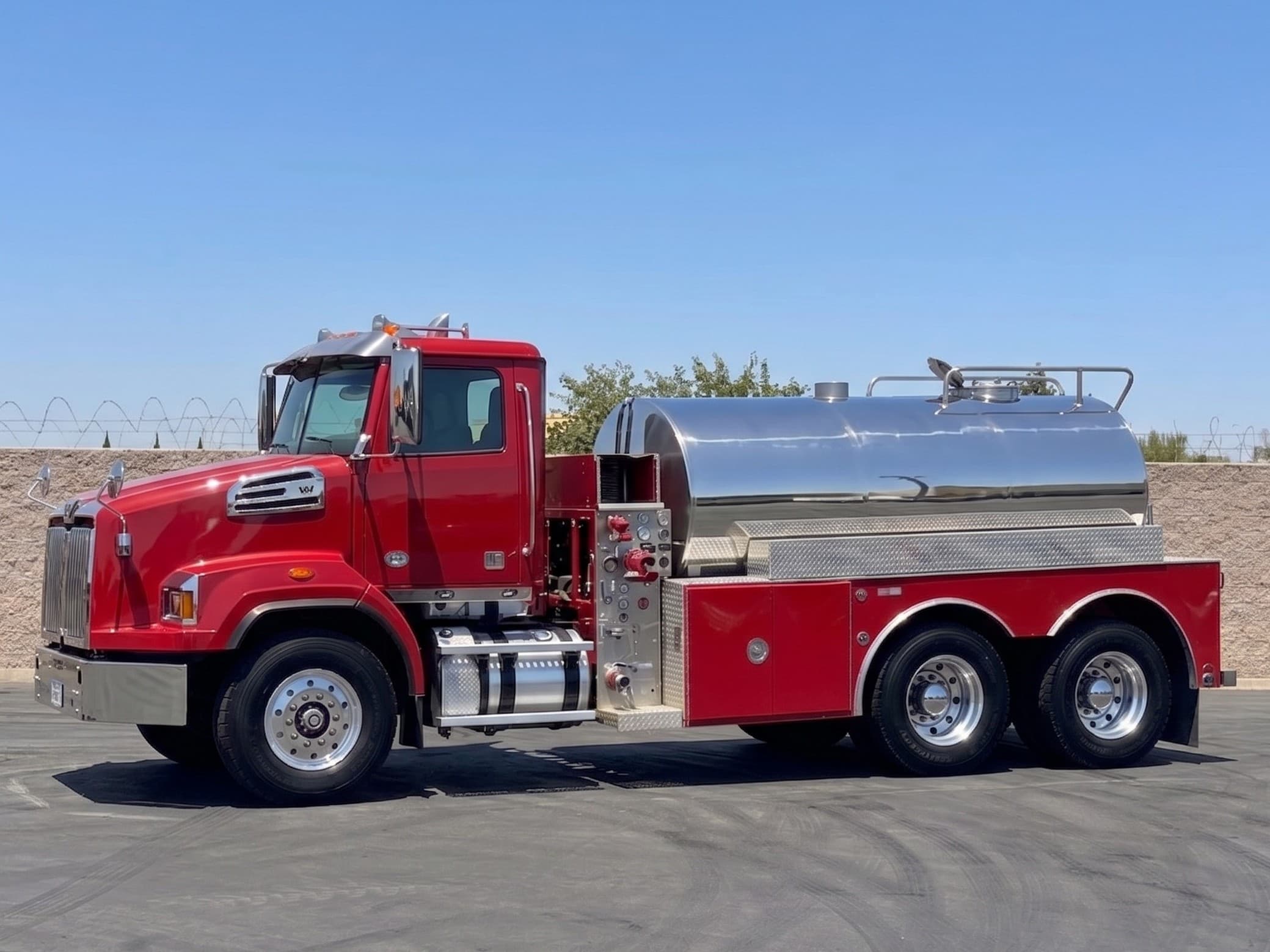 2021 Western Star West Mark Tandem Commercial Elliptical Tanker