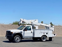 2008 Ford F550 Altec AT37G Articulating Telescopic Bucket Truck