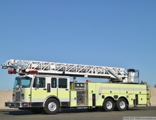 1995 Spartan Gladiator LTI 110' Quint 1750/150 Ladder Truck