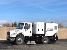 2008 Freightliner M2 Schwarze M6000 Mechanical Broom Sweeper