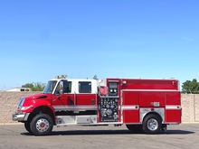 2008 International 4X4 Type 4 750/1000/10 Wildland Fire Pumper