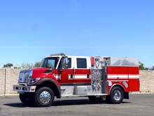2008 International 7400 4x4 Type 4 Ferrara Wildland Fire Pumper