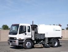 2008 Isuzu Johnston RT655 Regenerative Air Street Sweeper