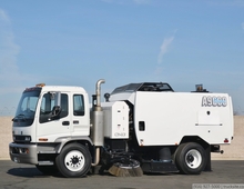 2009 GMC Schwarze A9000 CNG Air Street Sweeper