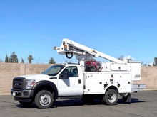 2011 Ford F450 Altec AT235 Articulating Telescopic Bucket Truck