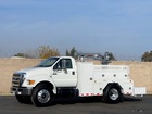 2011 Ford F650 SD Service Truck with Crane