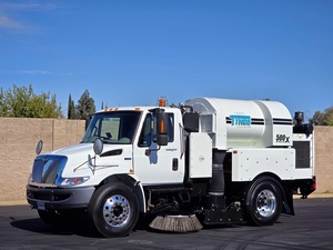 2014 International 4300 Tymco 500x BAH Air Street Sweeper