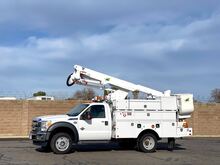 2015 Ford F550 4x4 Altec AT37G Articulating Bucket Truck