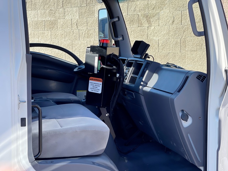 2022 Isuzu NQR Elgin Broom Badger Mechanical Street Sweeper