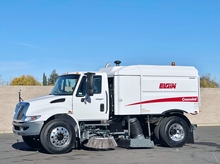 2011 International 4300 Elgin Crosswind Air Street Sweeper